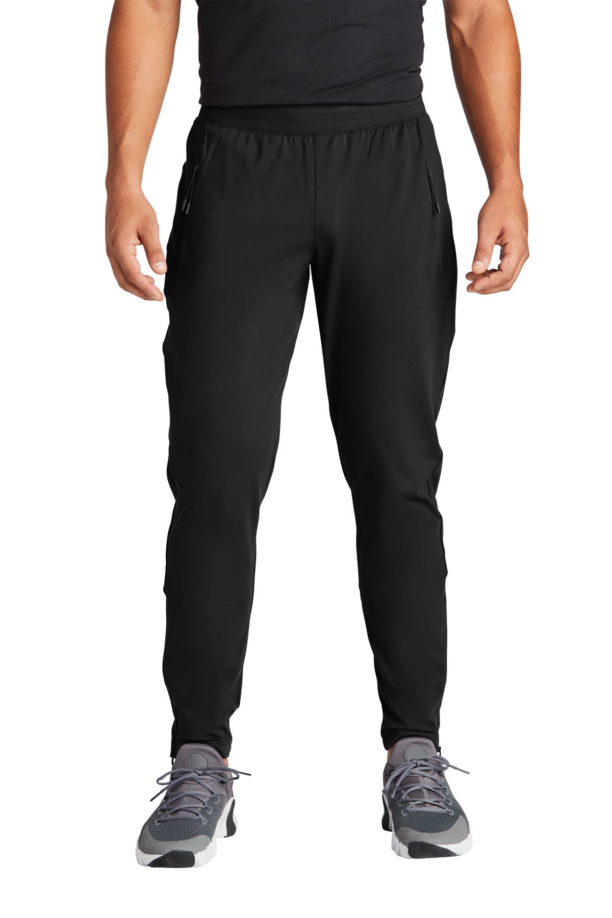 Embroidered Track Pants