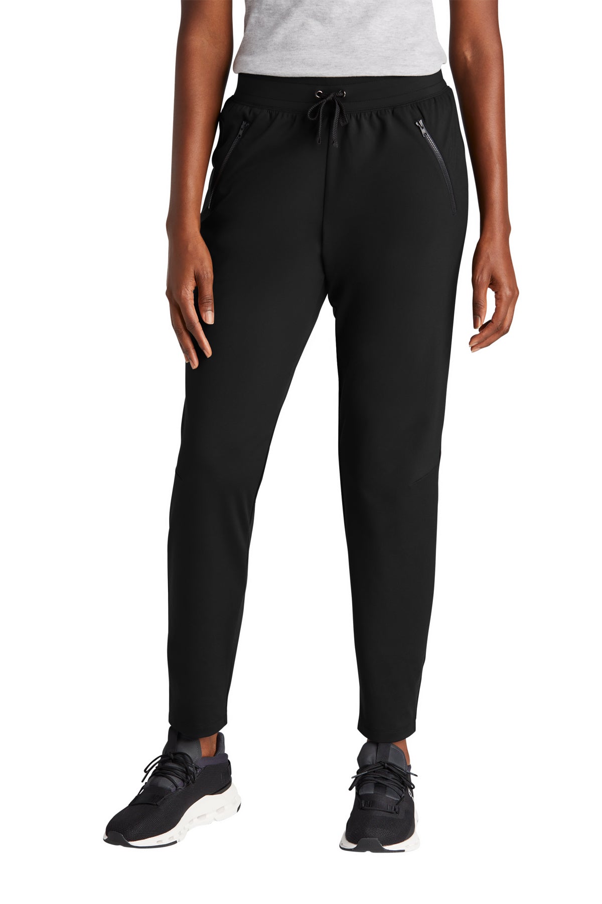 Embroidered Track Pants
